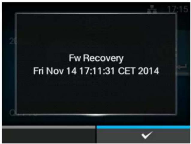 SATO CL4NX Plus - [System Restore] - 1
