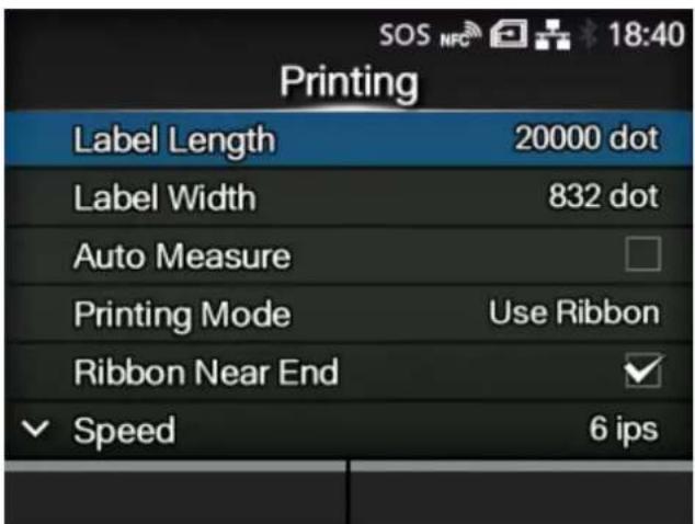 SATO CL4NX Plus - Press the button. - 1