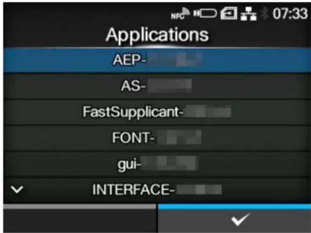 SATO CL4NX Plus - [Applications] - 1