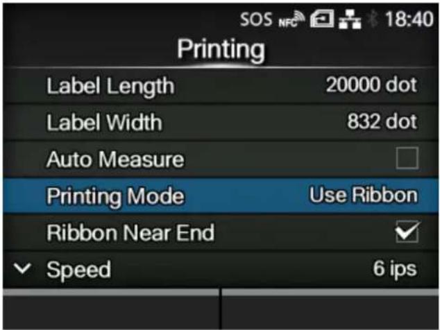 SATO CL4NX Plus - Press the button. - 2
