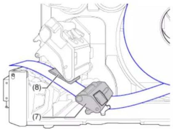 SATO CL4NX Plus - Loading the Media with the Optional Dispenser Unit and Liner Discharge Rewinder - 9