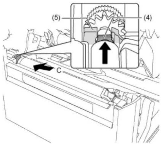 SATO CL4NX Plus - Guideline to Replace the Linerless Platen Roller (CL4NX only) - 7