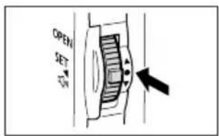 CANON MVX25i - Select a mode and press the SET dial. - 2