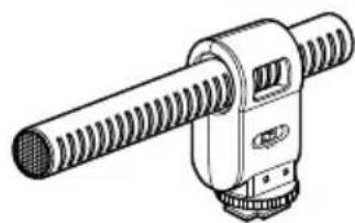 CANON MVX25i - DM-50 Directional Stereo Microphone - 1