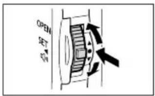 CANON MVX25i - Press the ON/OFF button. - 2