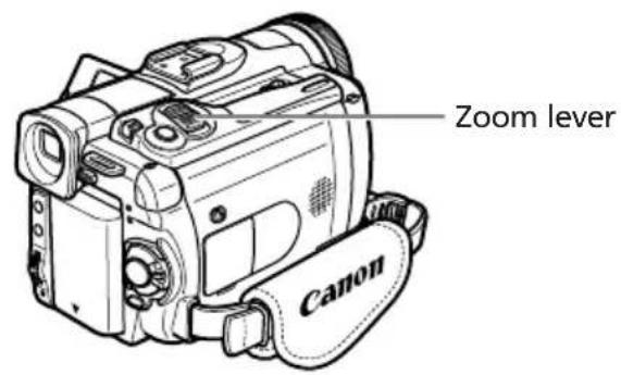CANON MVX25i - Zooming - 2