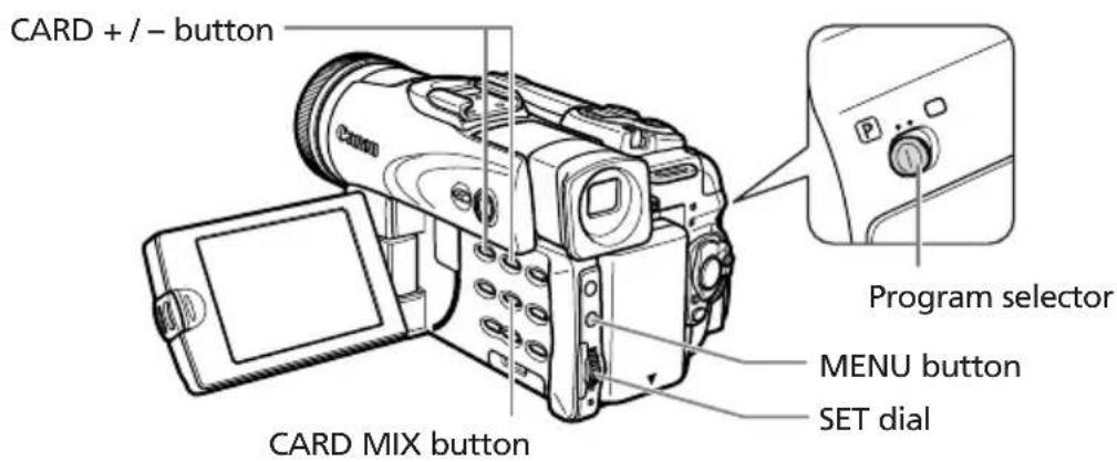 CANON MVX25i - Card Animation (C. ANIMATION) - 2