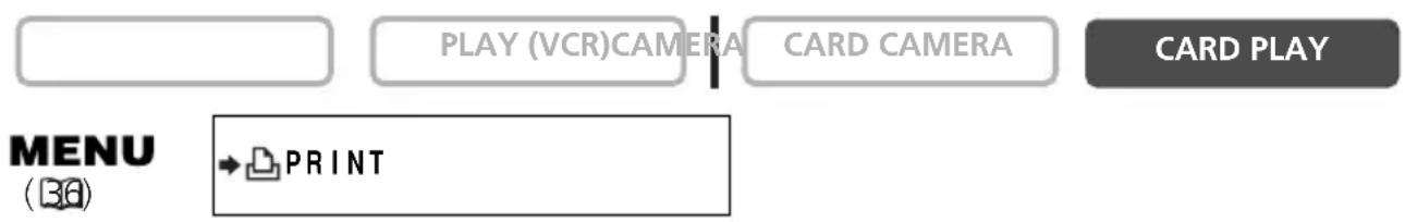 CANON MVX25i - Printing - 1
