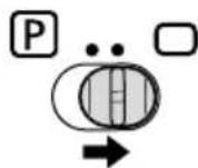 CANON MVX25i - Set the program selector to □. - 1