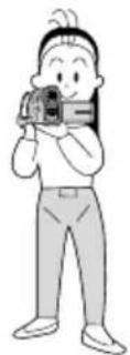 CANON MVX25i - Holding the Camcorder - 1