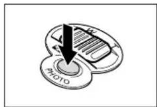 CANON MVX25i - Press the PHOTO button fully. - 3