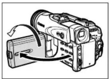 CANON MVX25i - Allowing the Subject to Monitor the LCD Screen - 1