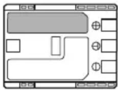CANON MVX25i - About the battery terminal cover - 1