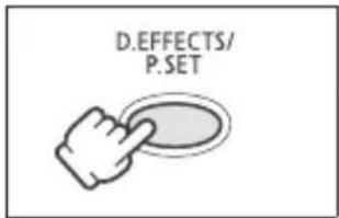 CANON MV960 - Press the D.EFFECTS button. - 1