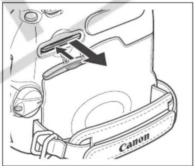 CANON MV960 - Removing the Card - 1
