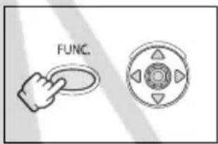 CANON MV960 - FUNC. menu: - 1