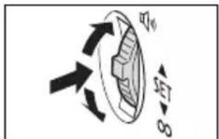 CANON MVX350i - Select the magnified area with the SET dial. - 1