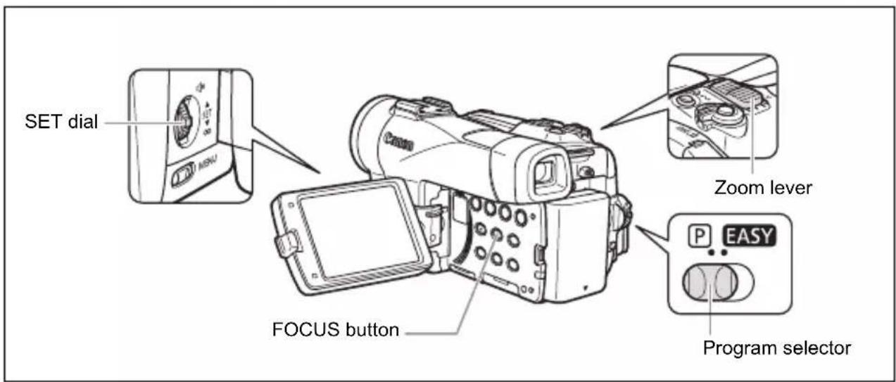 CANON MVX350i - Adjusting the Focus Manually - 2