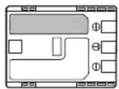 CANON MVX350i - About the battery terminal cover - 1