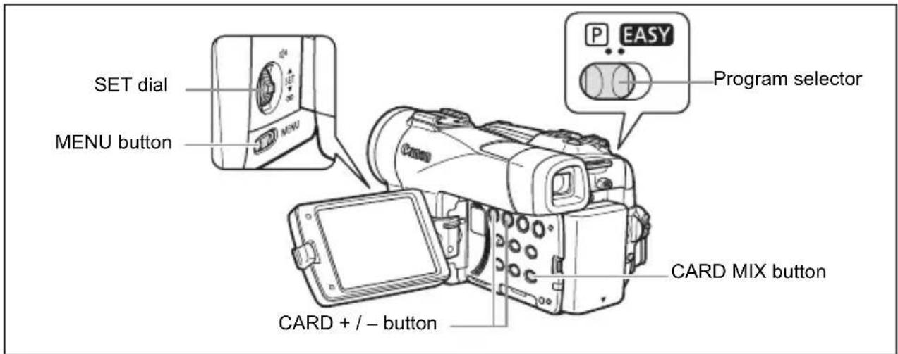 CANON MVX350i - Card Animation (C. ANIMATION) - 2