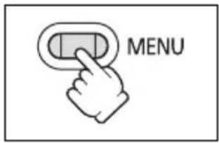 CANON MVX350i - Press the MENU button to close the menu and to start the clock. - 1