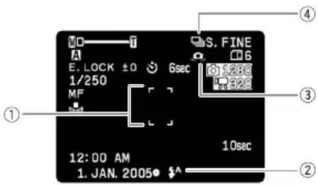 CANON MVX350i - CARD CAMERA Mode (see also ☐102) - 1