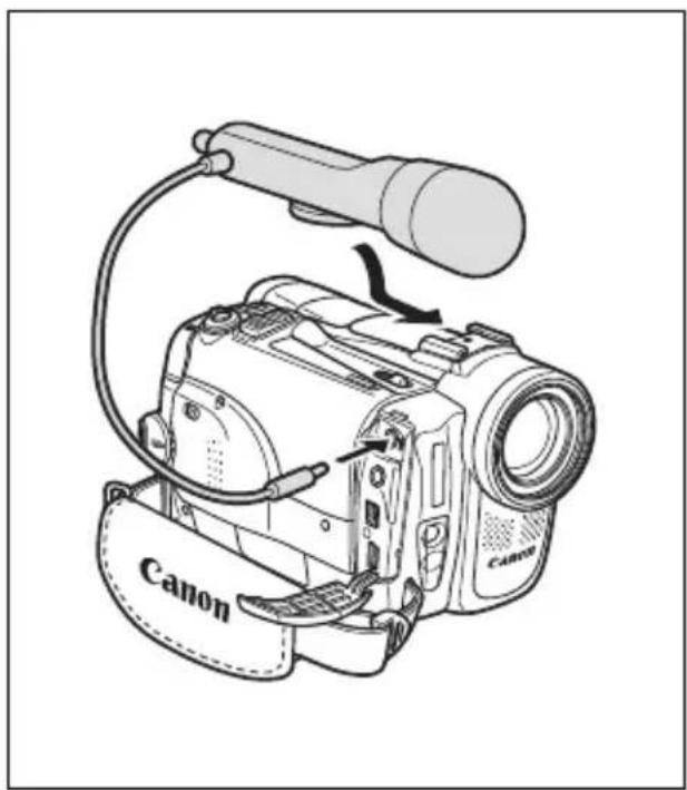 CANON MVX350i - MVX350i/MVX330i Recording with an External Microphone - 1