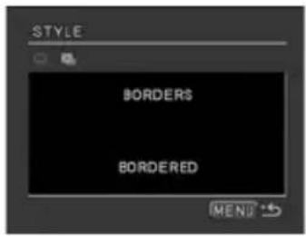 CANON MVX350i - Selecting the Borders - 1