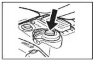 CANON MVX350i - Press the PHOTO button fully. - 1
