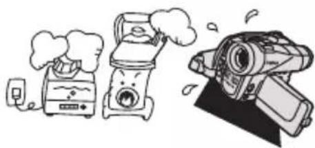 CANON MVX350i - Condensation may form in the following cases: - 3