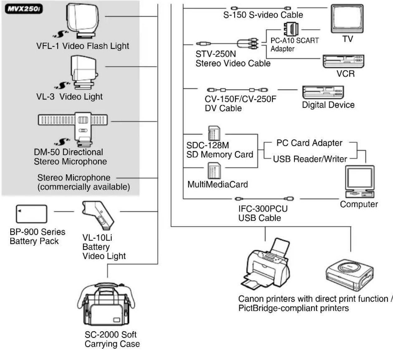 CANON MVX200i - Playback on a TV Screen - 2