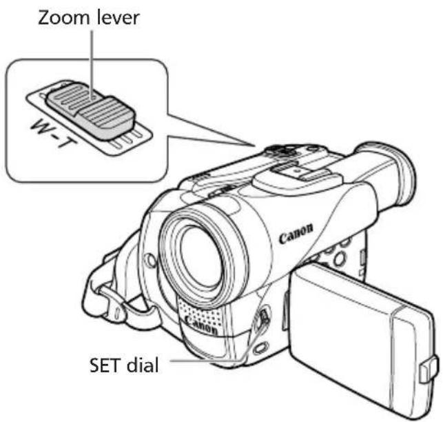 CANON MVX200i - Magnifying the Image - 1
