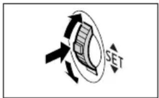 CANON MVX200i - Select a mode and press the SET dial. - 3