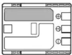 CANON MVX200i - About the battery terminal cover - 1