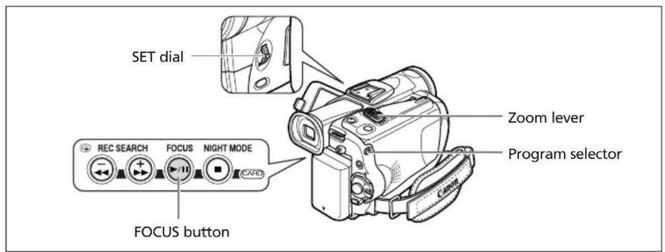 CANON MVX200i - Adjusting the Focus Manually - 2