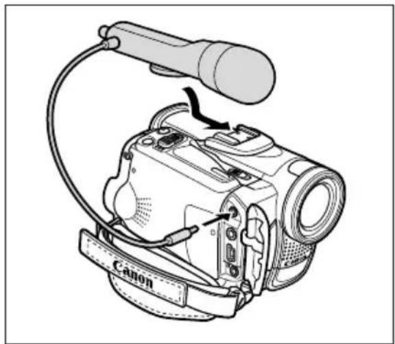 CANON MVX200i - MVX250i Recording with an External Microphone - 1