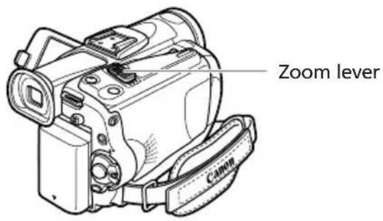 CANON MVX200i - Zooming - 2