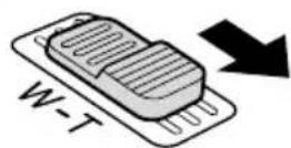 CANON MVX200i - Move the zoom lever toward T. - 1