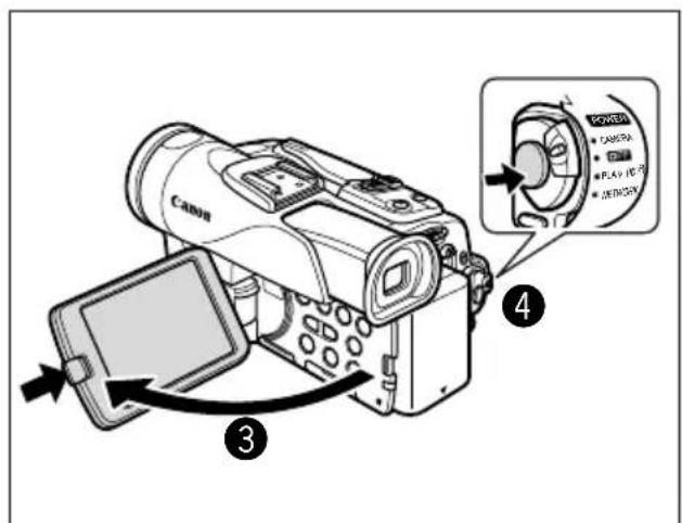 CANON MVX200i - Recording - 2