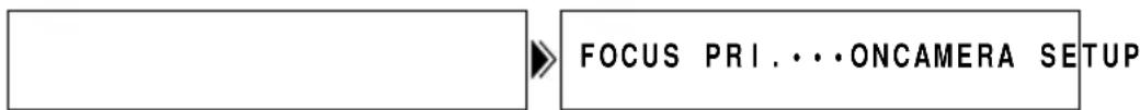CANON MVX200i - Turning Off the Focus-Priority Mode - 3