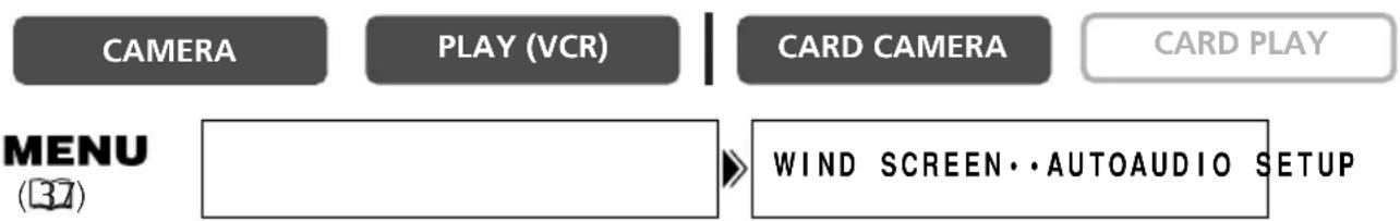 CANON MVX200i - Wind Screen - 1