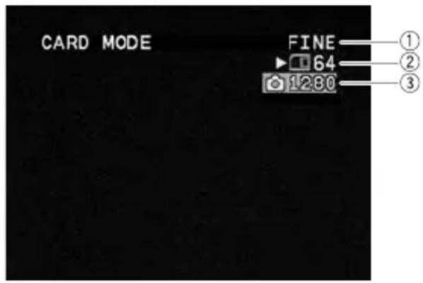 CANON MVX330i - Screen Displays during Still Image Recording - 1