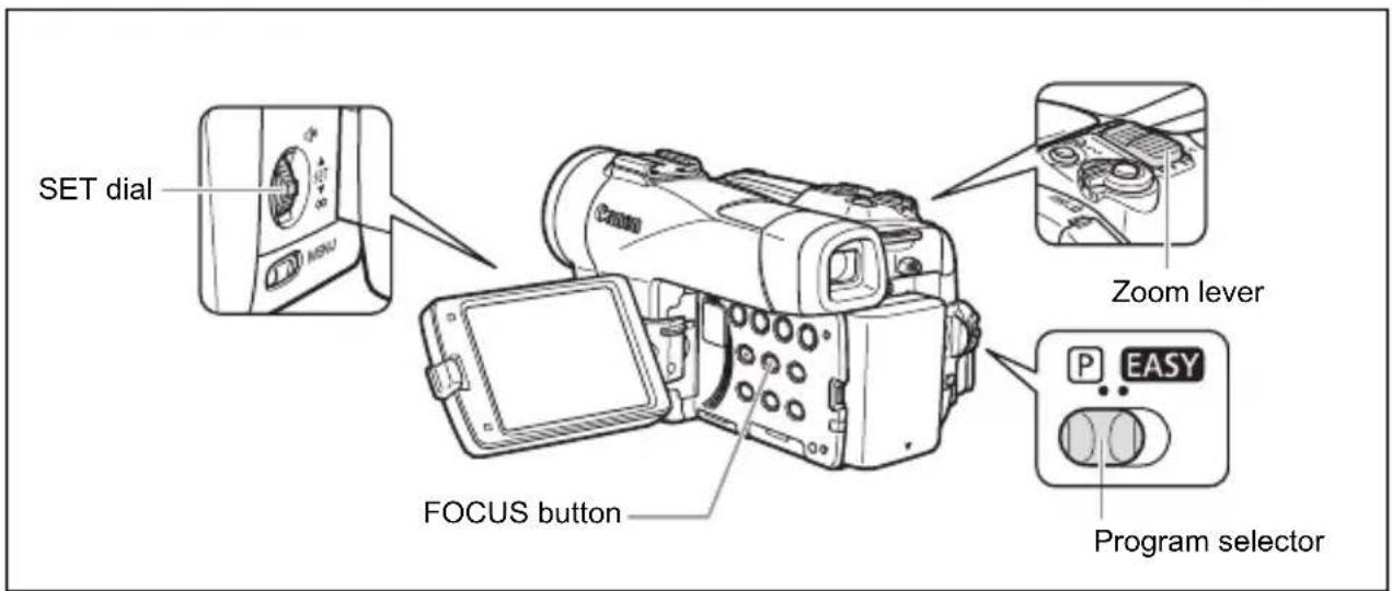 CANON MVX330i - Adjusting the Focus Manually - 2