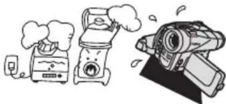 CANON MVX330i - Condensation may form in the following cases: - 3