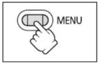 CANON MVX330i - Press the MENU button to close the menu and to start the clock. - 1