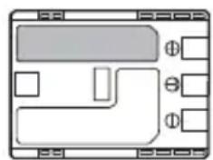 CANON MVX330i - About the battery terminal cover - 1