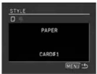 CANON MVX330i - FSET Setting the Print Style - 3