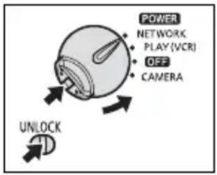 CANON MVX330i - Preparations - 1