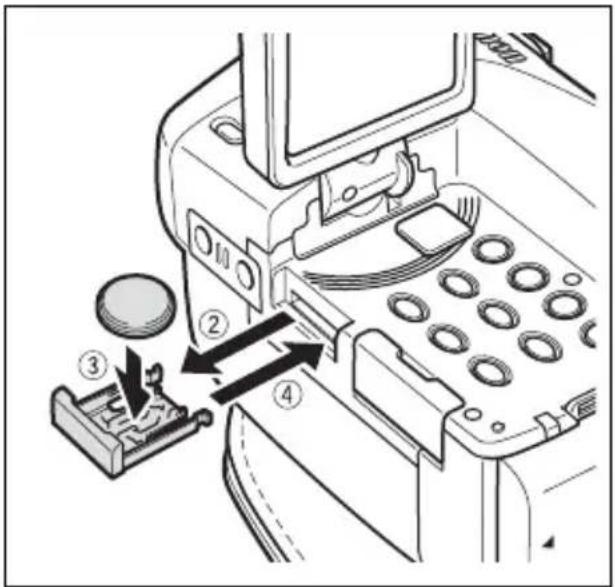 CANON MVX330i - Installing the Backup Battery - 3