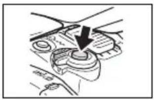 CANON MVX330i - Press the PHOTO button halfway. - 1
